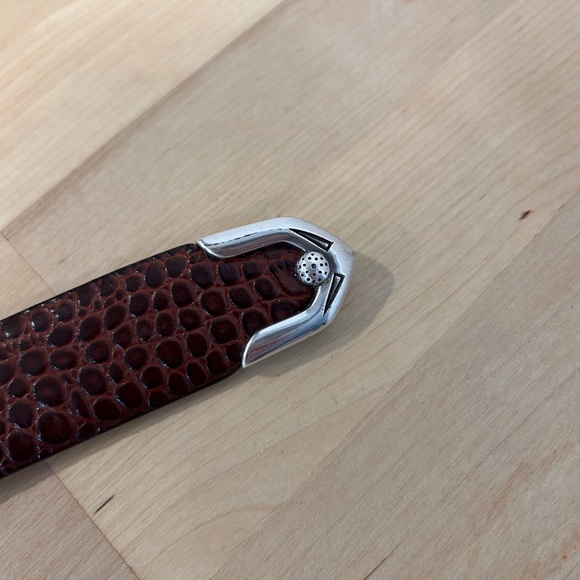 Golf swinger Genuine leather calfskin men’s Golf belt size 42 - Picture 3 of 6